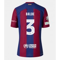 Barcelona Alejandro Balde #3 Replica Home Shirt Ladies 2023-24 Short Sleeve